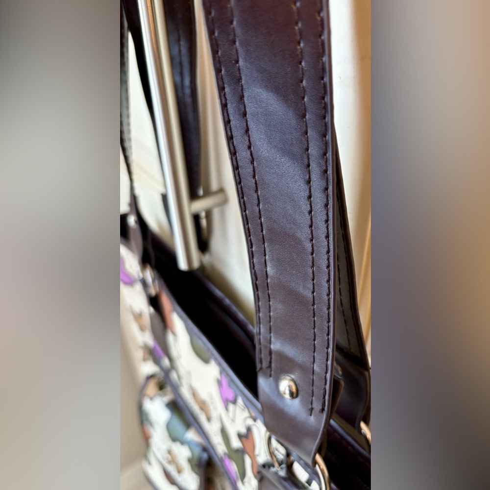 Tous Black and Multicolor PVC Tote Bag - Picture 7 of 11
